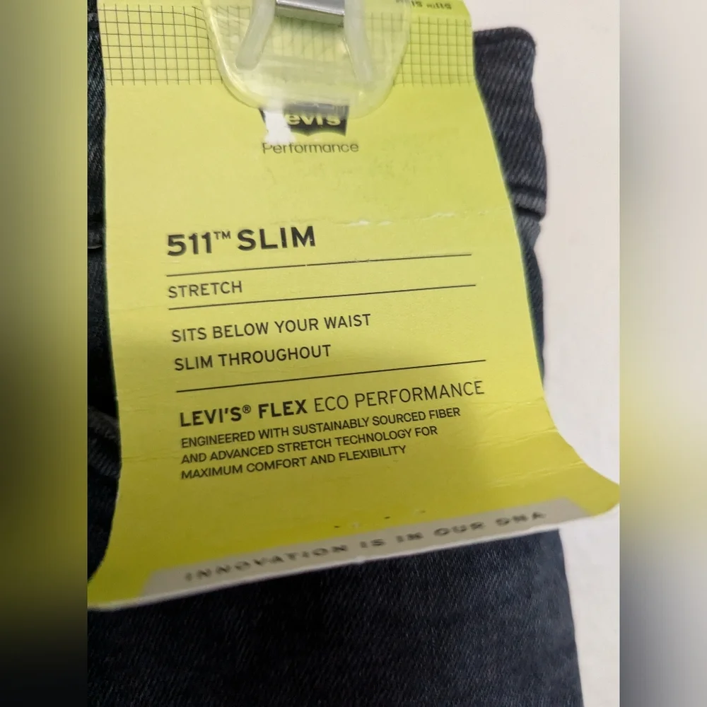NWT Levi's Men's 511 Slim Stretch Jeans Size 30x32 - Picture 5 of 7